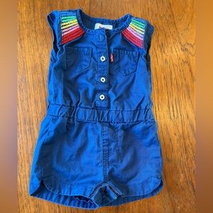 Levi’s button up summer romper